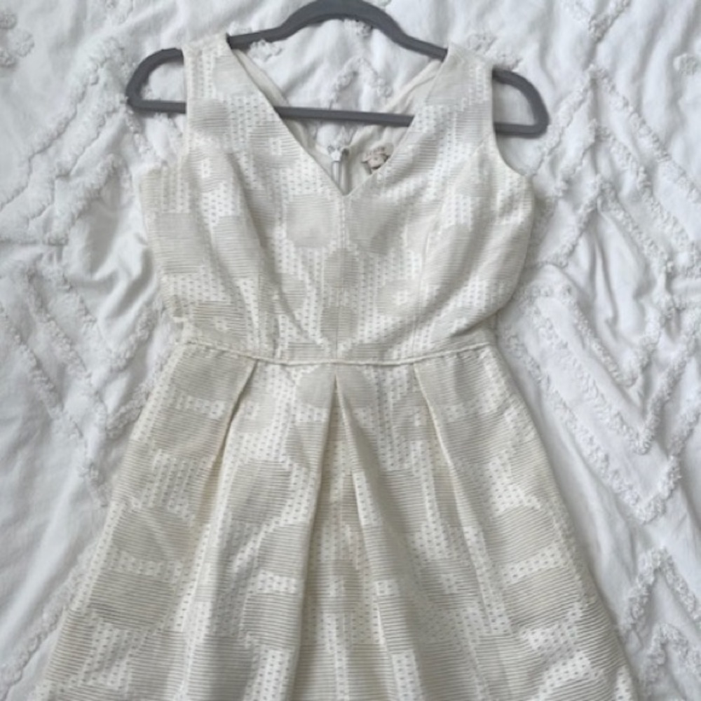 White Jcrew Dress